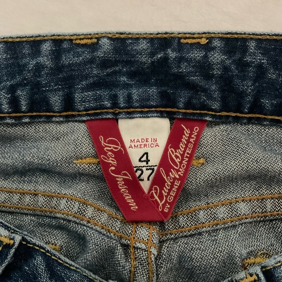 Lucky Brand Boot Cut Jeans Lola Size 4/27 - Picture 7 of 12